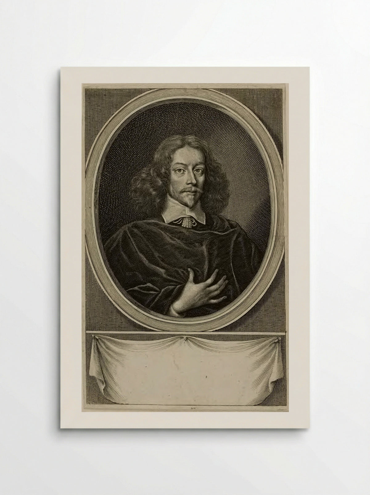 John Bulwer - William Faithorne the Elder - Poster
