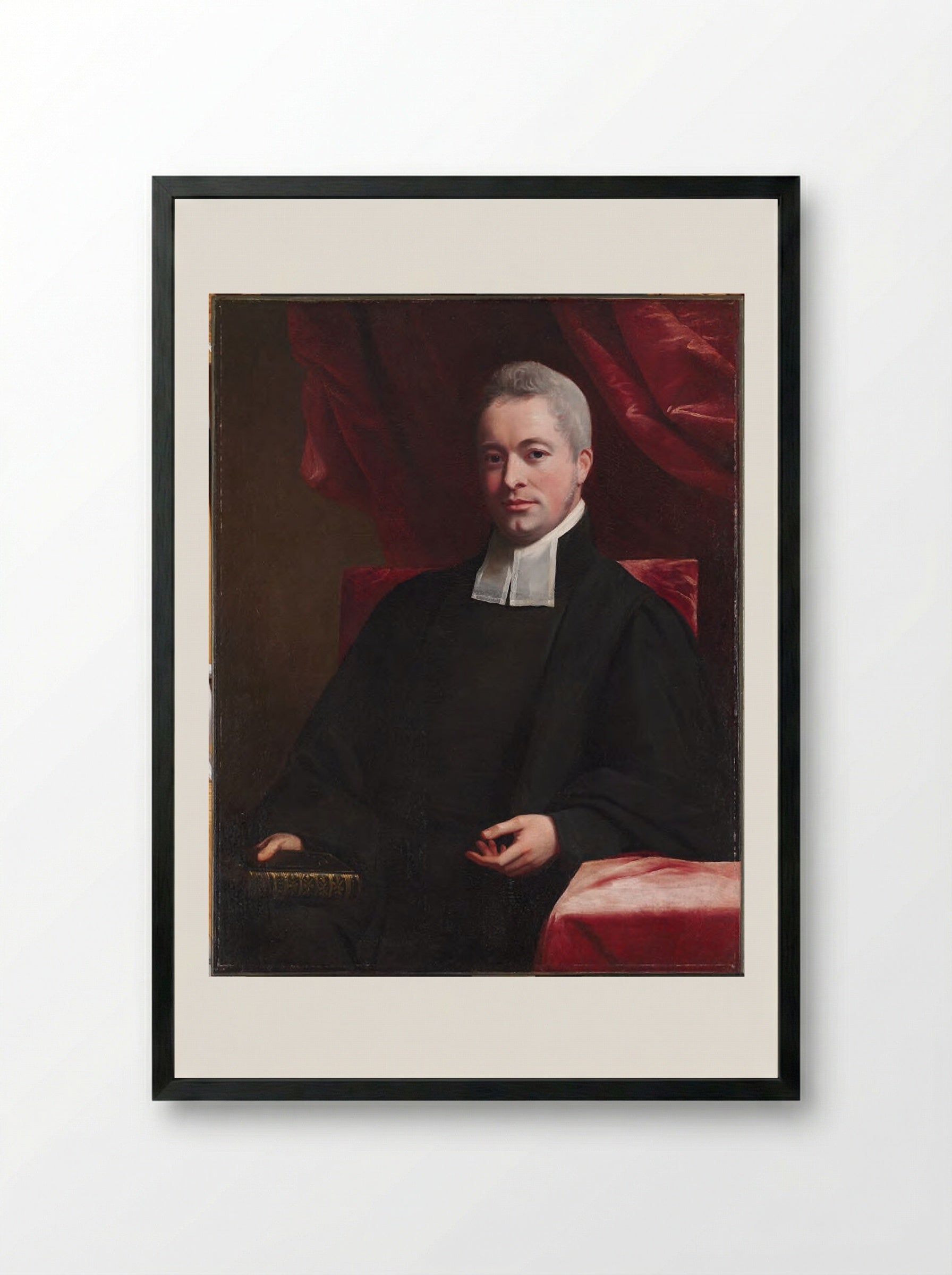 John Codman - John Singleton Copley - Framed Print Black