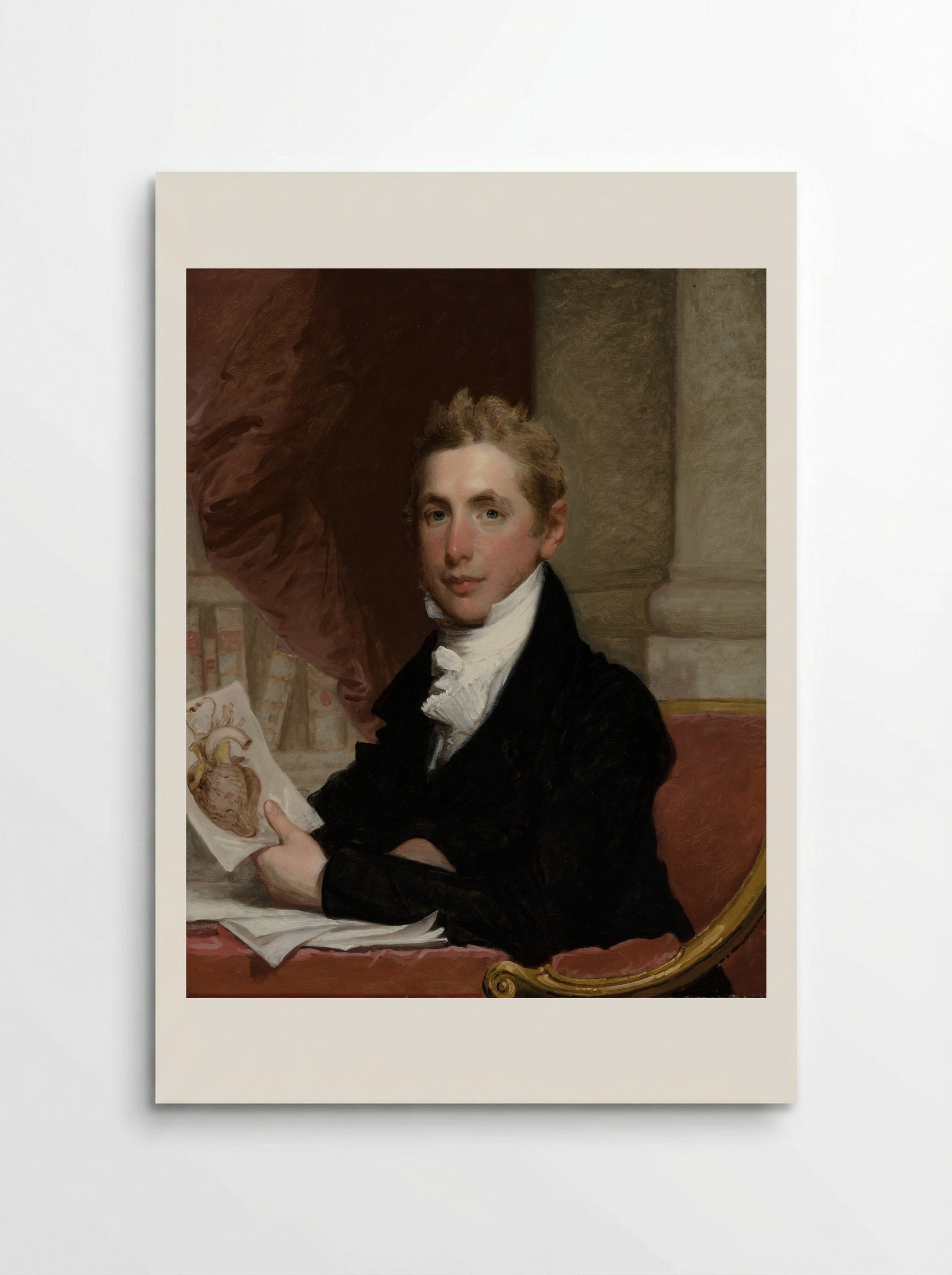 John Collins Warren - Gilbert Stuart - Poster
