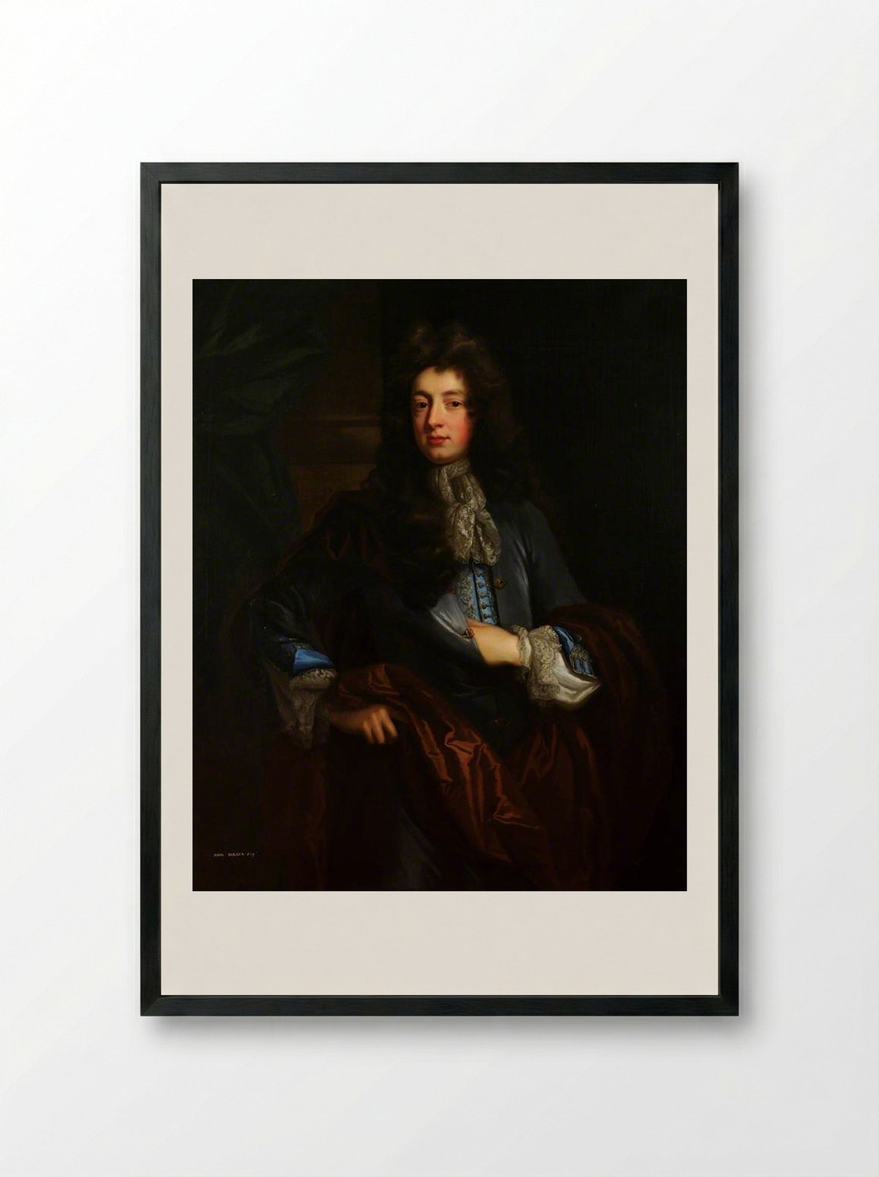 John Dolben - John Riley - Framed Print Black