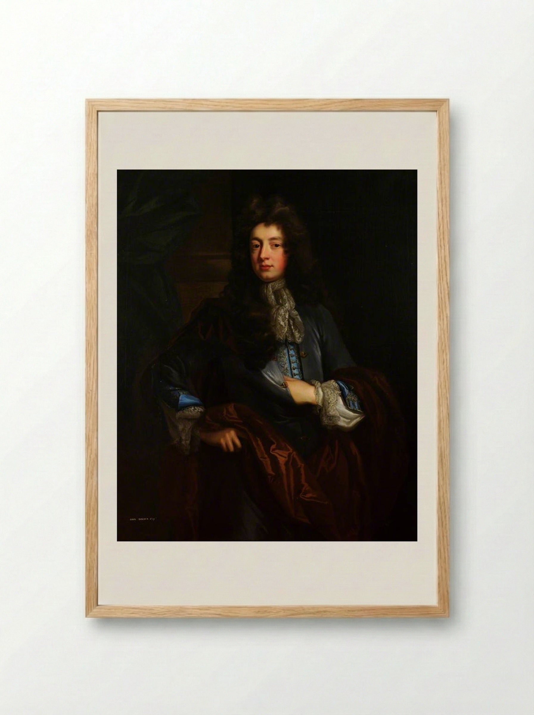 John Dolben - John Riley - Framed Print Wood