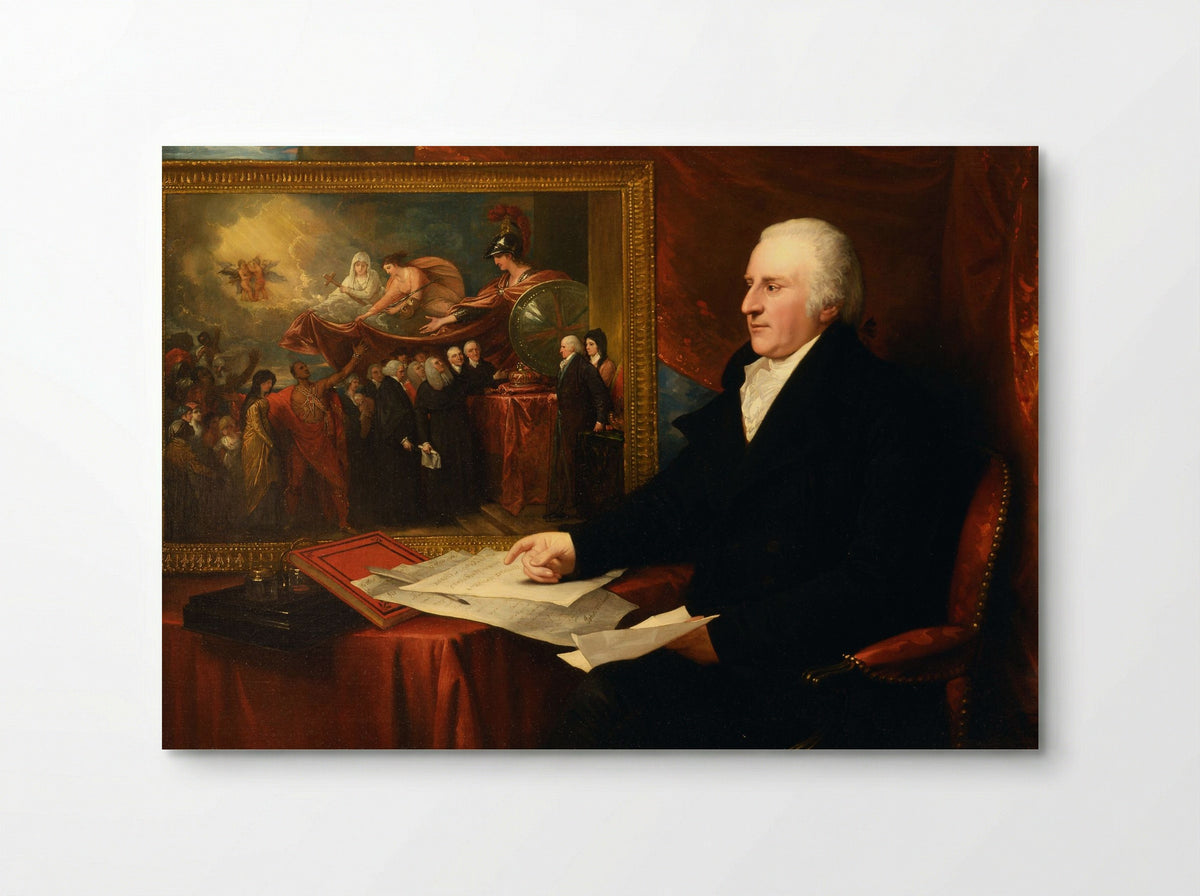 John Eardley Wilmot - Benjamin West - Poster