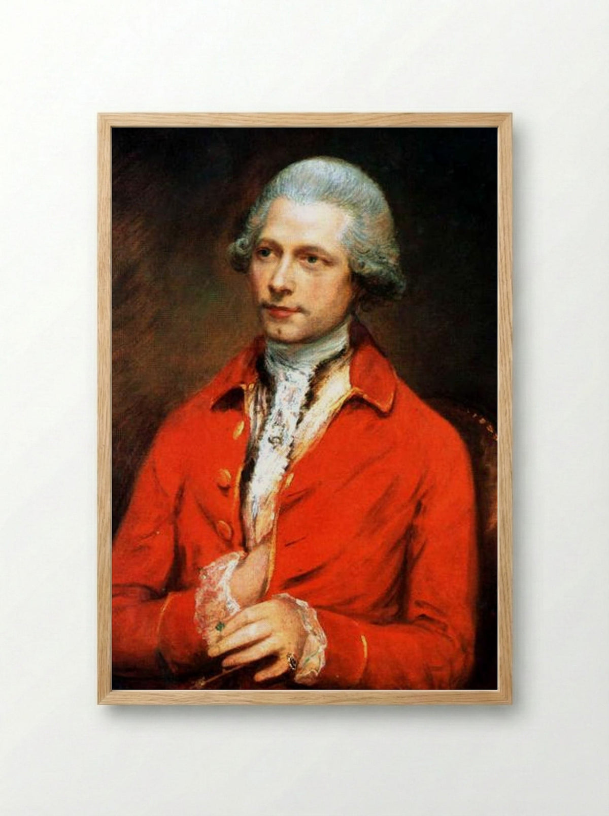 John Joseph Merlin - Thomas Gainsborough - Framed Print Wood
