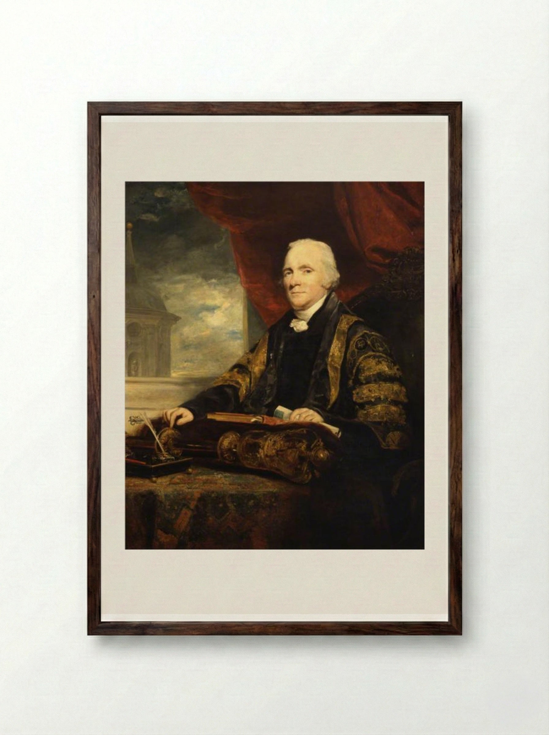 John Latham (1761–1831) - John Jackson - Framed Print Dark Wood