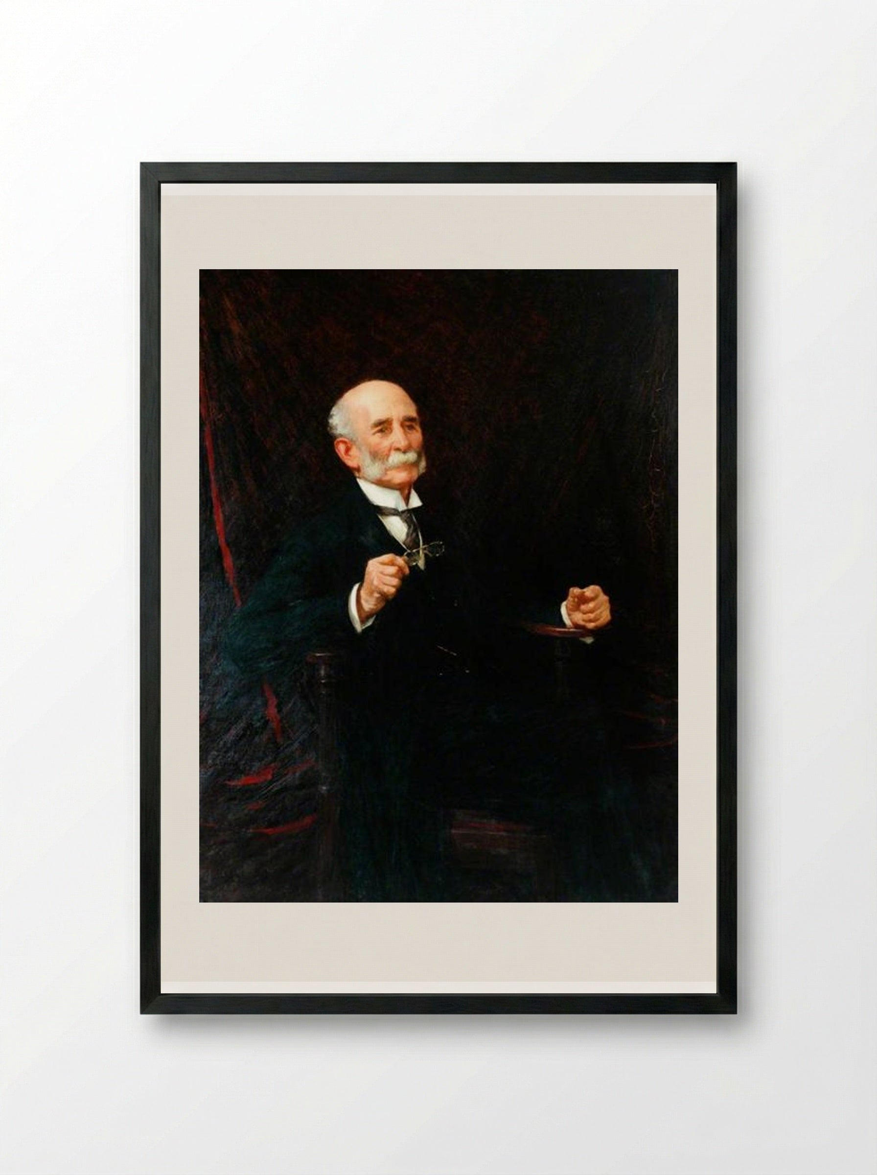 John Maddocks - Henry Herbert La Thangue - Framed Print Black