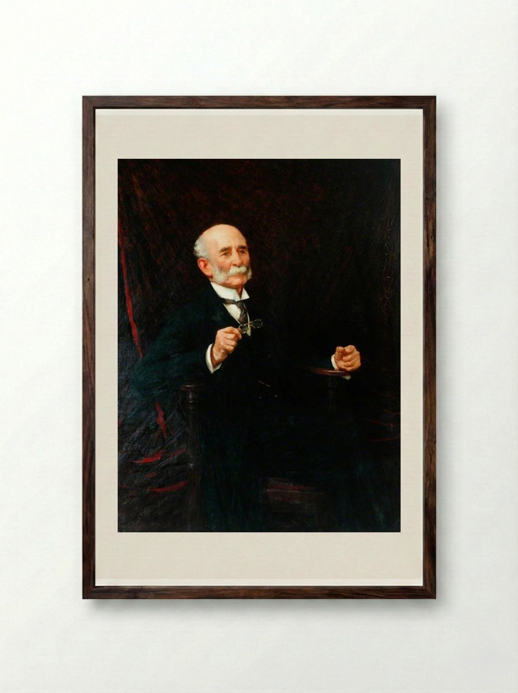 John Maddocks - Henry Herbert La Thangue - Framed Print Dark Wood