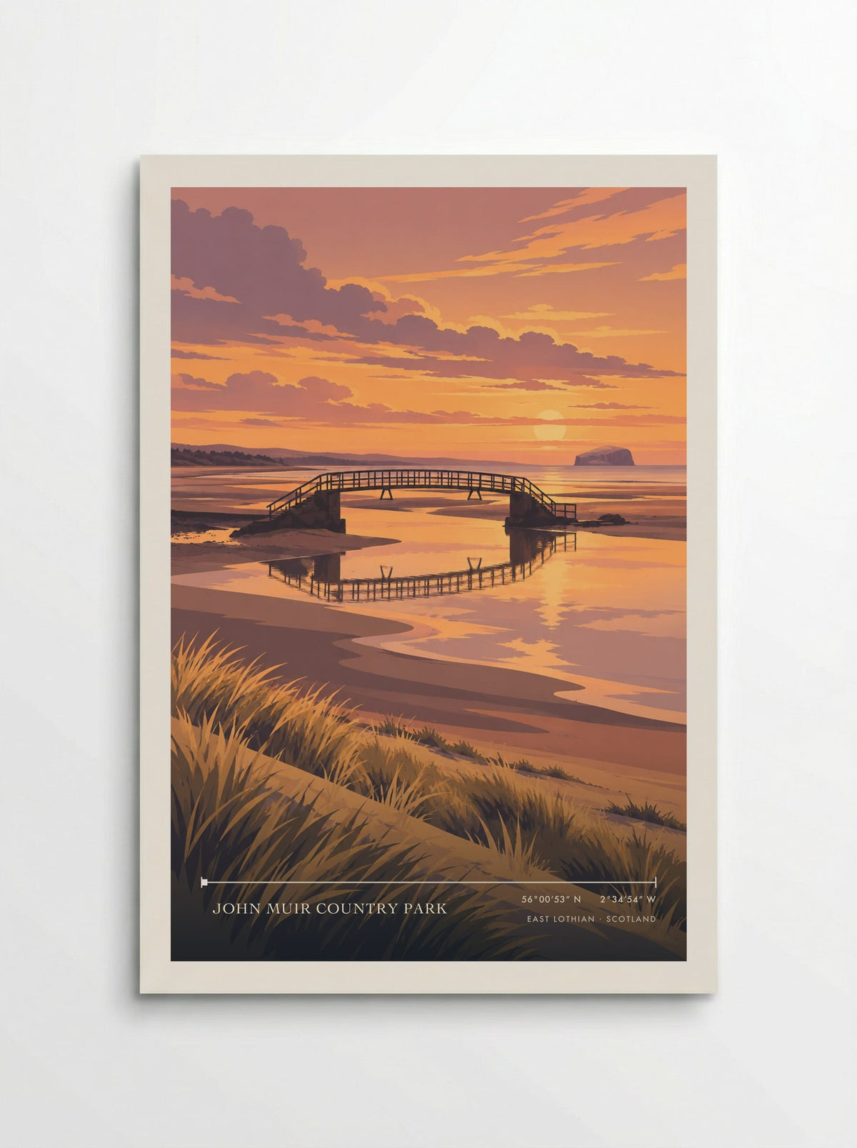 John Muir Country Park, East Lothian | Travel Poster - Poster