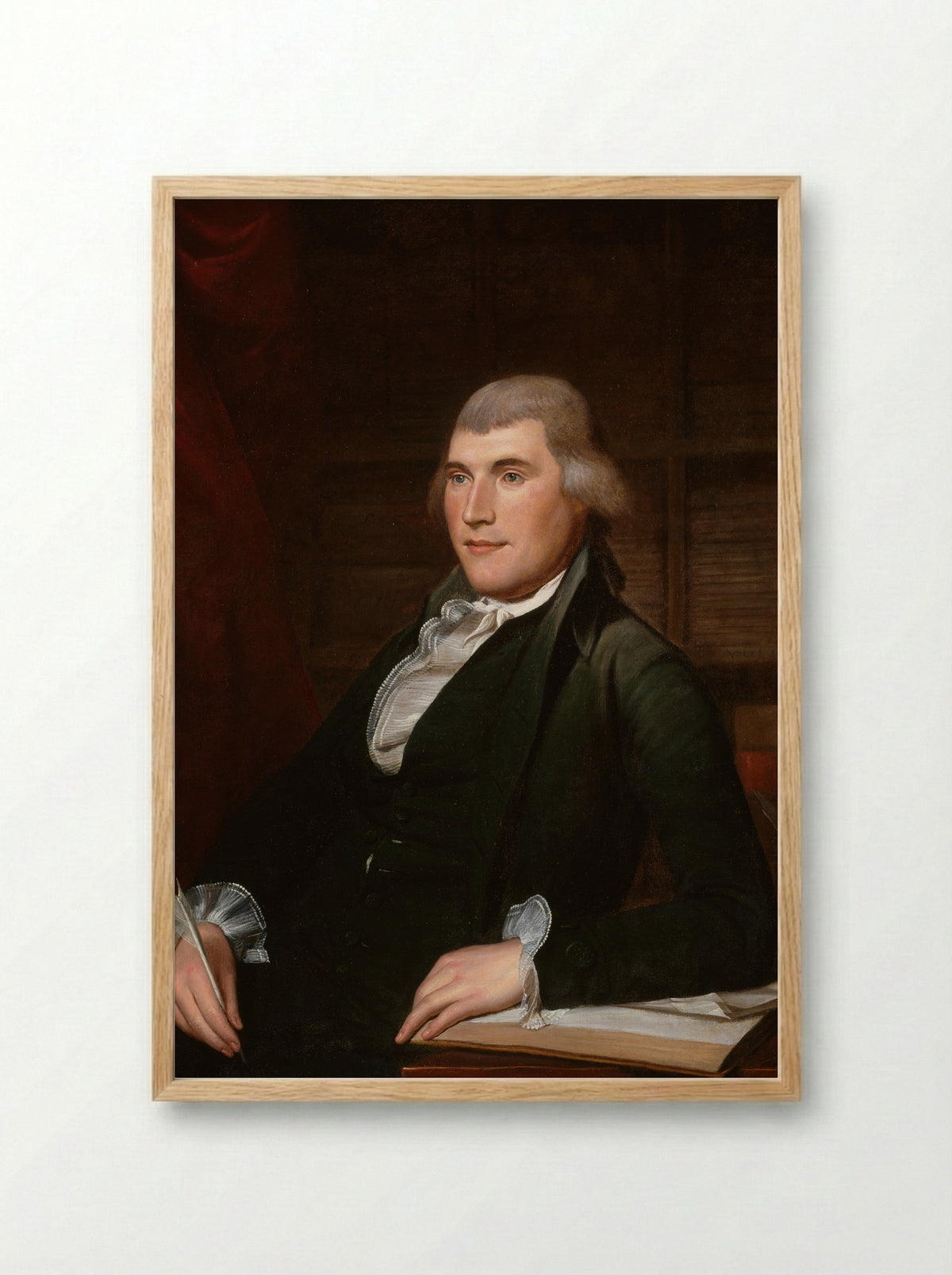John Nicholson - Charles Willson Peale - Framed Print Wood