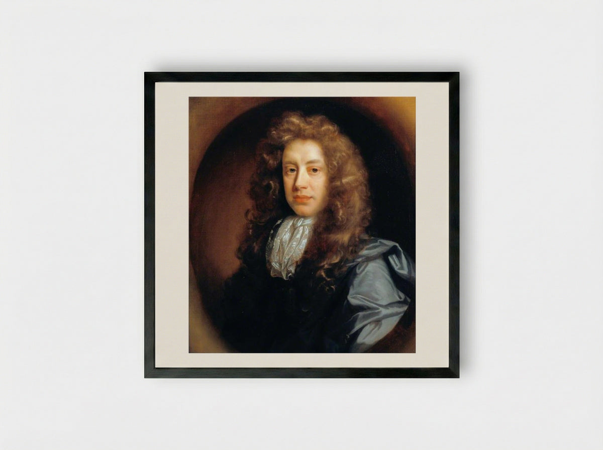 John Somers, 1st Baron Somers - John Riley - Framed Print Black