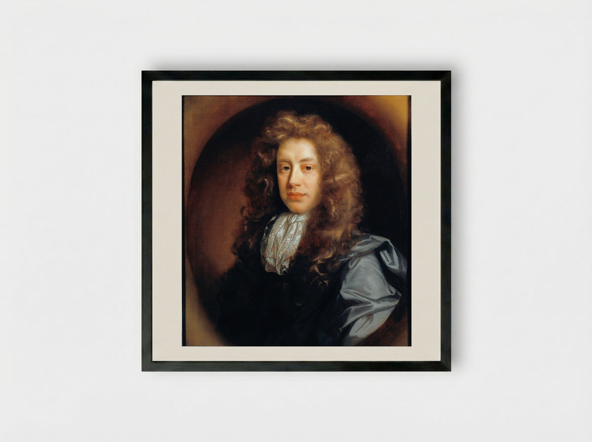 John Somers, 1st Baron Somers - John Riley - Framed Print Black