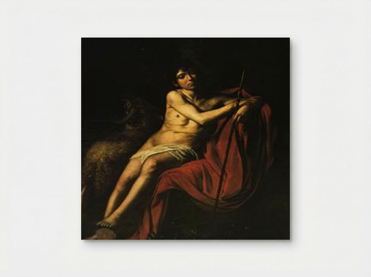 John the Baptist - Caravaggio - Poster