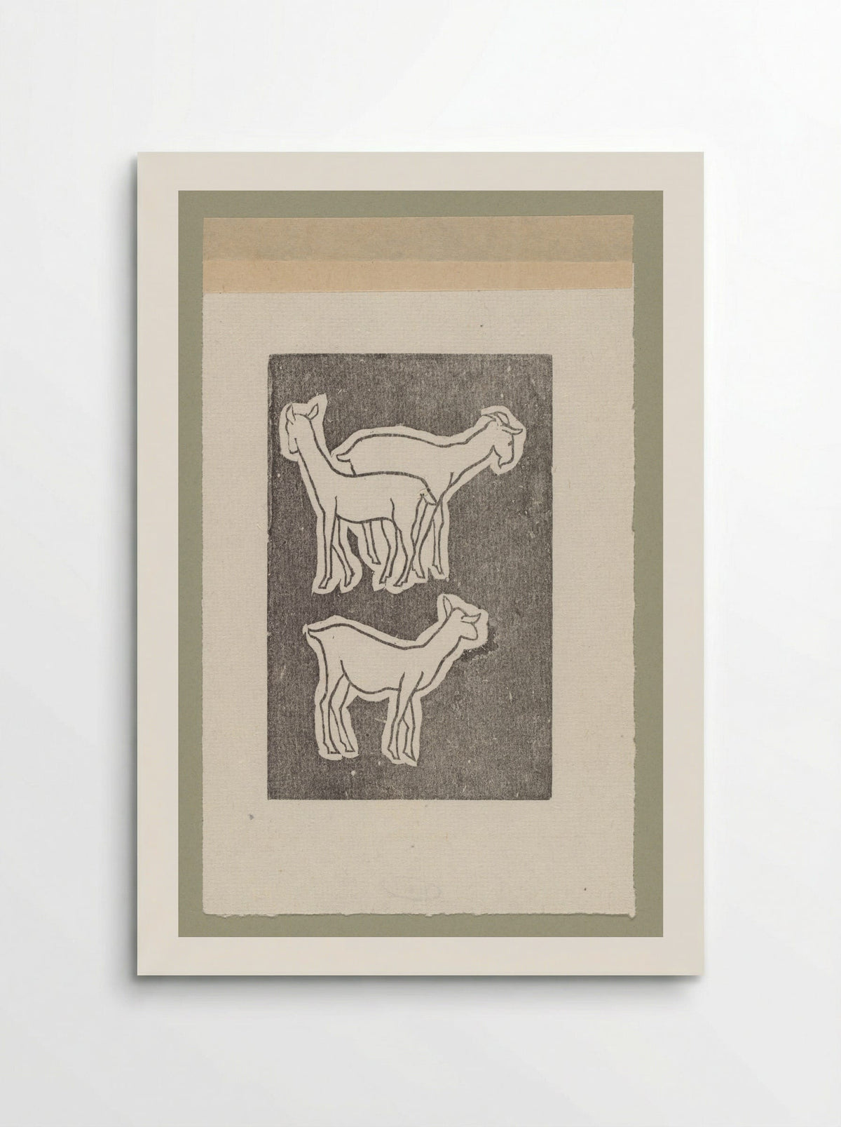 Jonge geiten (Young Goats) - Aristide Maillol - Poster