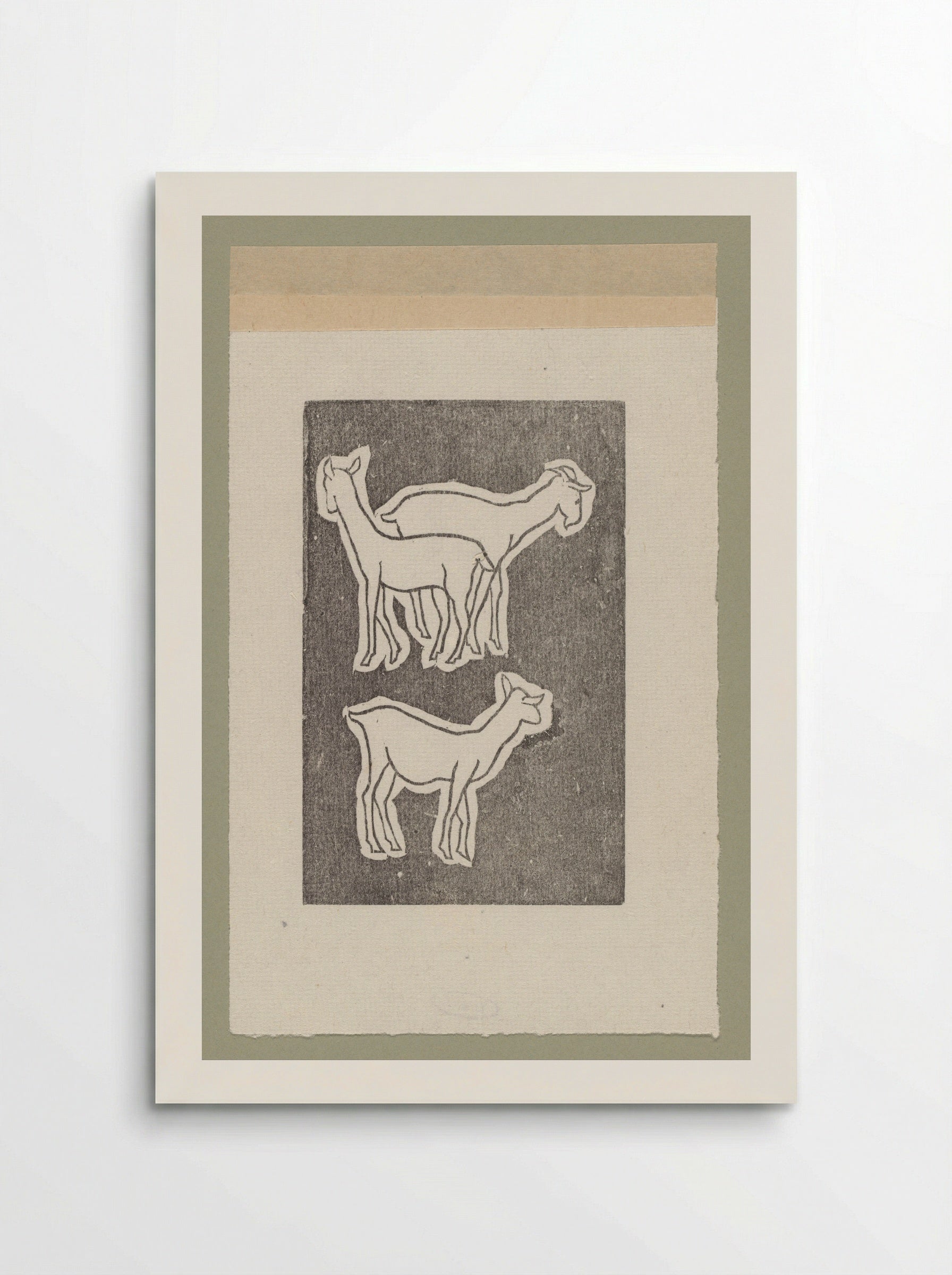 Jonge geiten (Young Goats) - Aristide Maillol - Poster