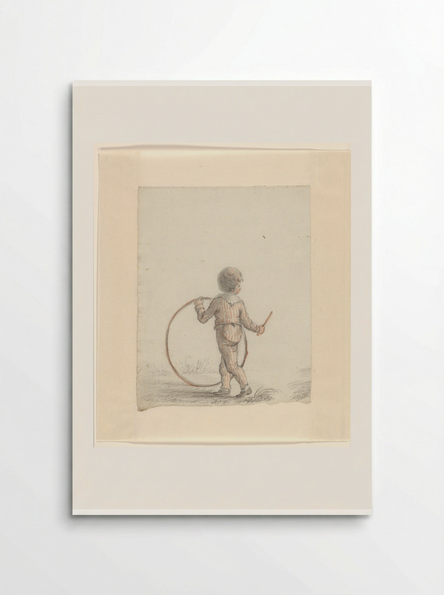Jongen met hoepel (Boy with Hoop) - Johannes van Reijn - Poster