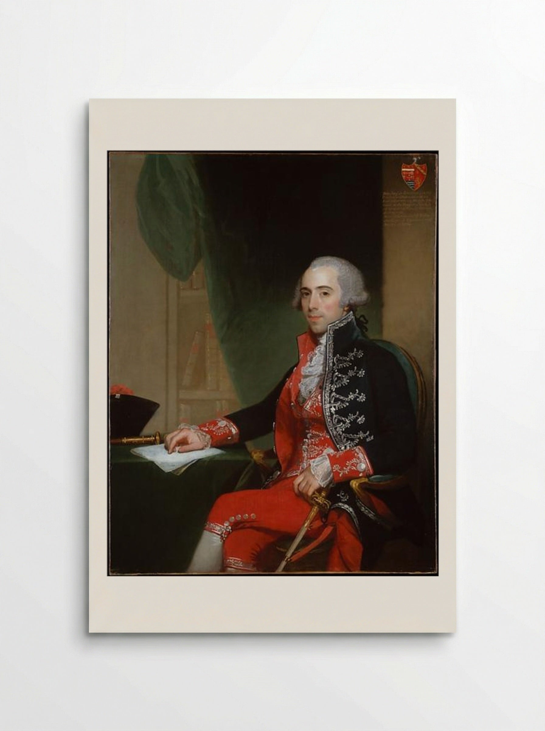 Josef de Jaudenes y Nebot - Gilbert Stuart - Poster