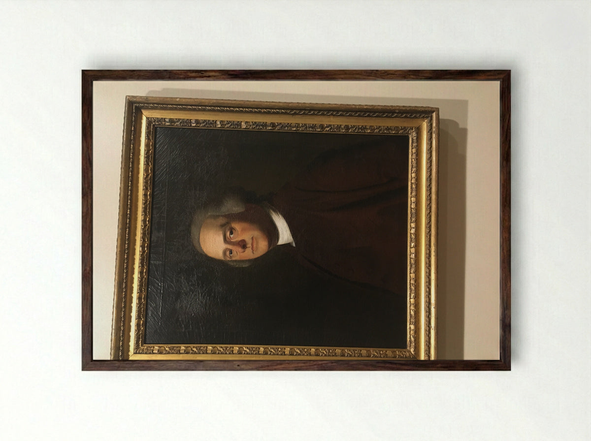 Joseph Gerrish - John Singleton Copley - Framed Print Dark Wood