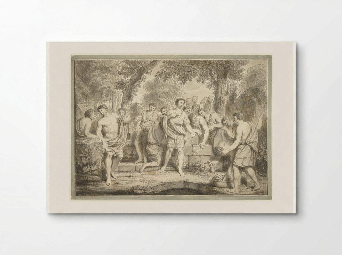 Joseph Sold by His Brothers - Louis Fabritius Dubourg - Poster