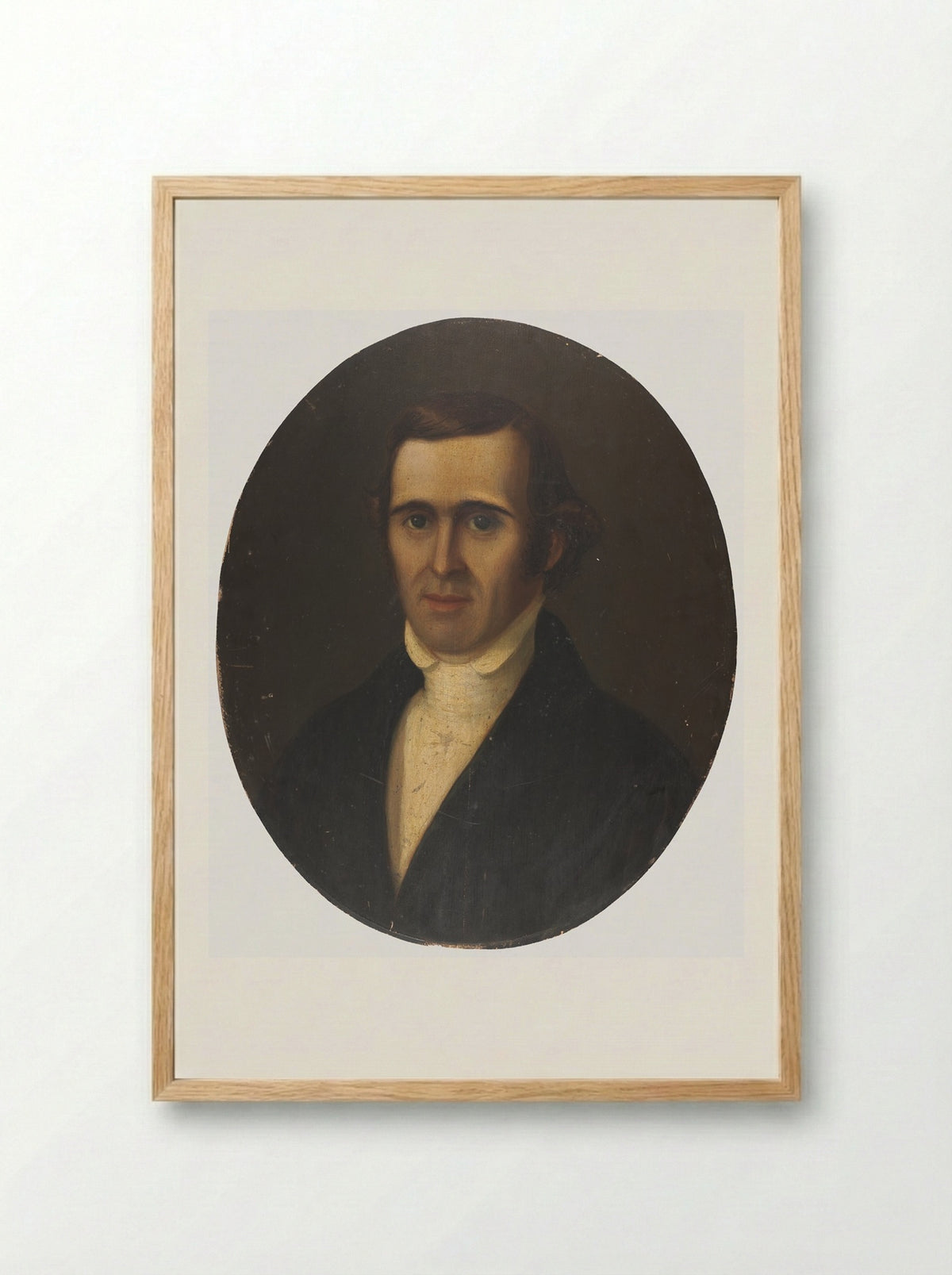 Josiah Kendall Waite - Bass Otis - Framed Print Wood