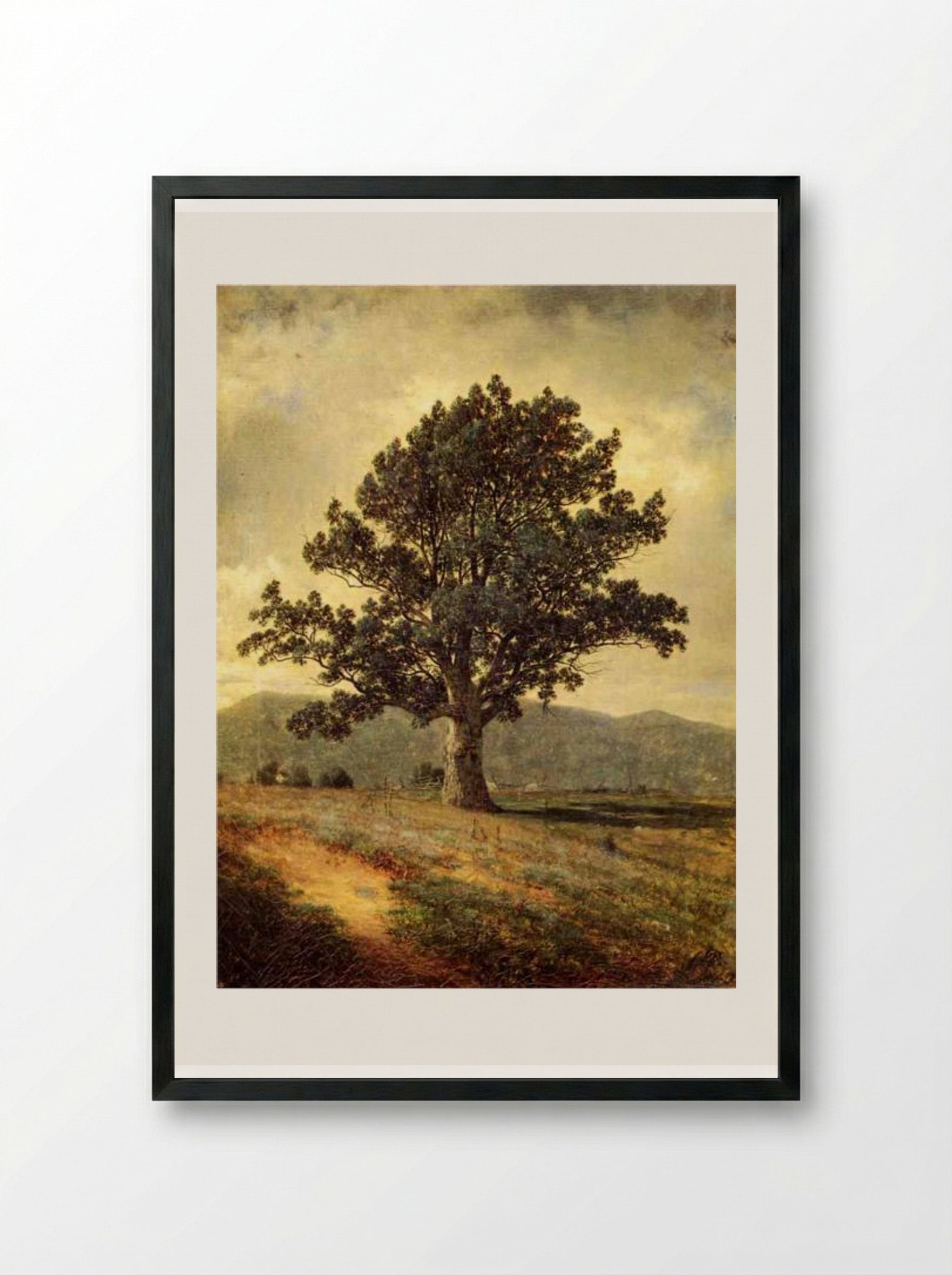 Joyceville, Connecticut - David Johnson - Framed Print Black