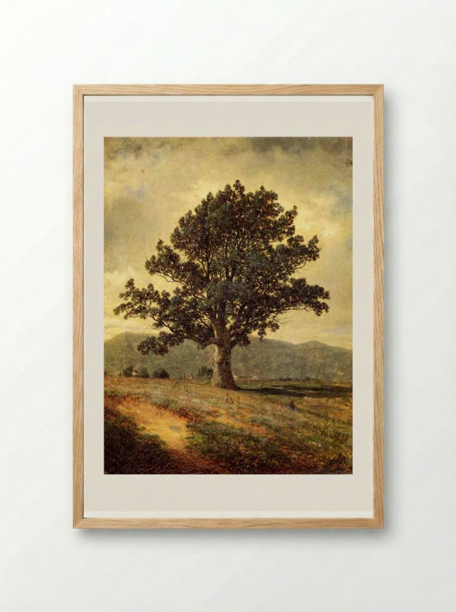 Joyceville, Connecticut - David Johnson - Framed Print Wood