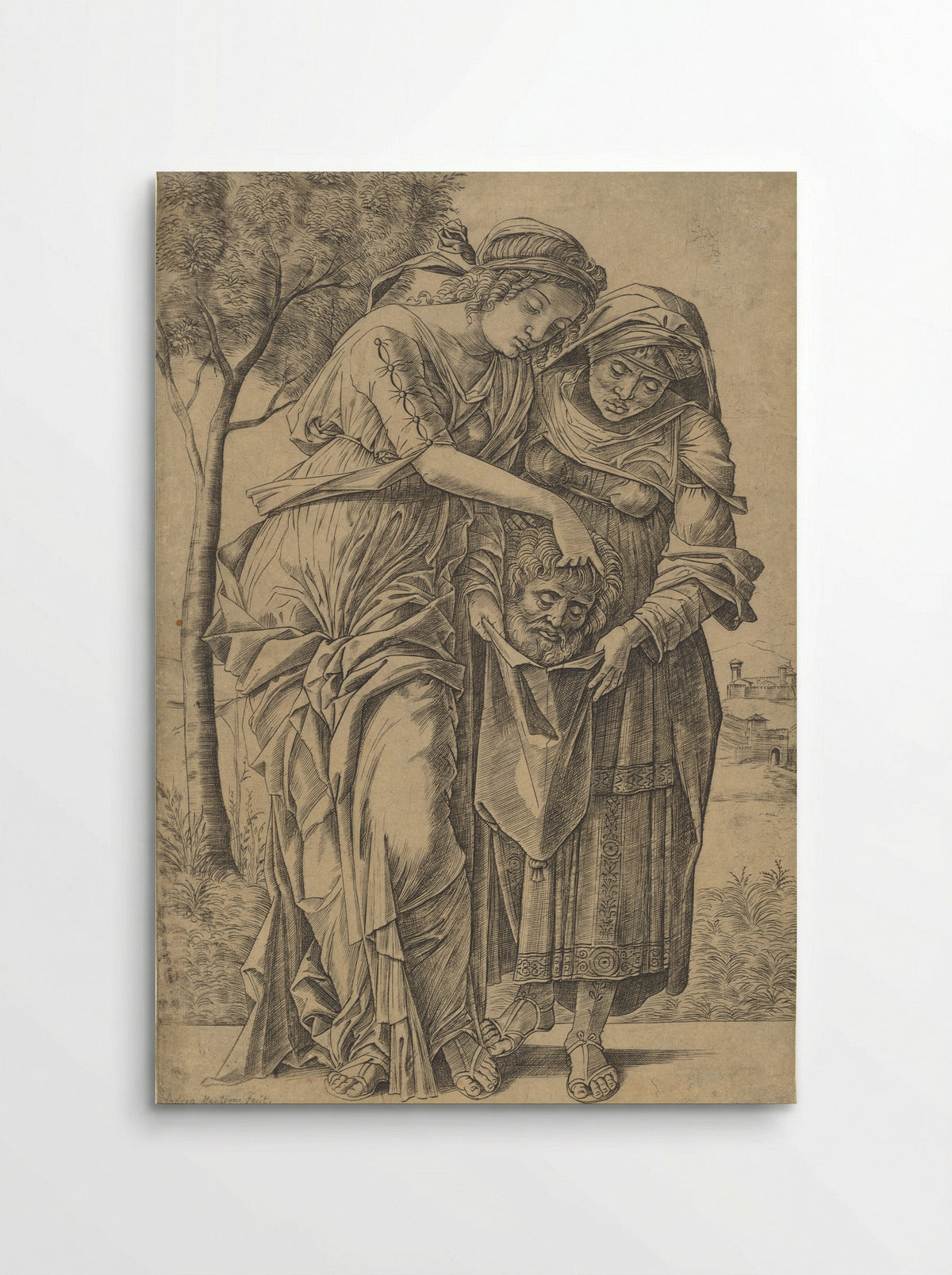Judith with the Head of Holofernes - Girolamo Mocetto - Poster