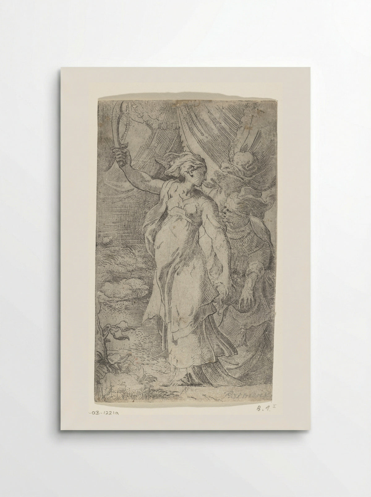 Judith with the Head of Holofernes - Parmigianino - Poster