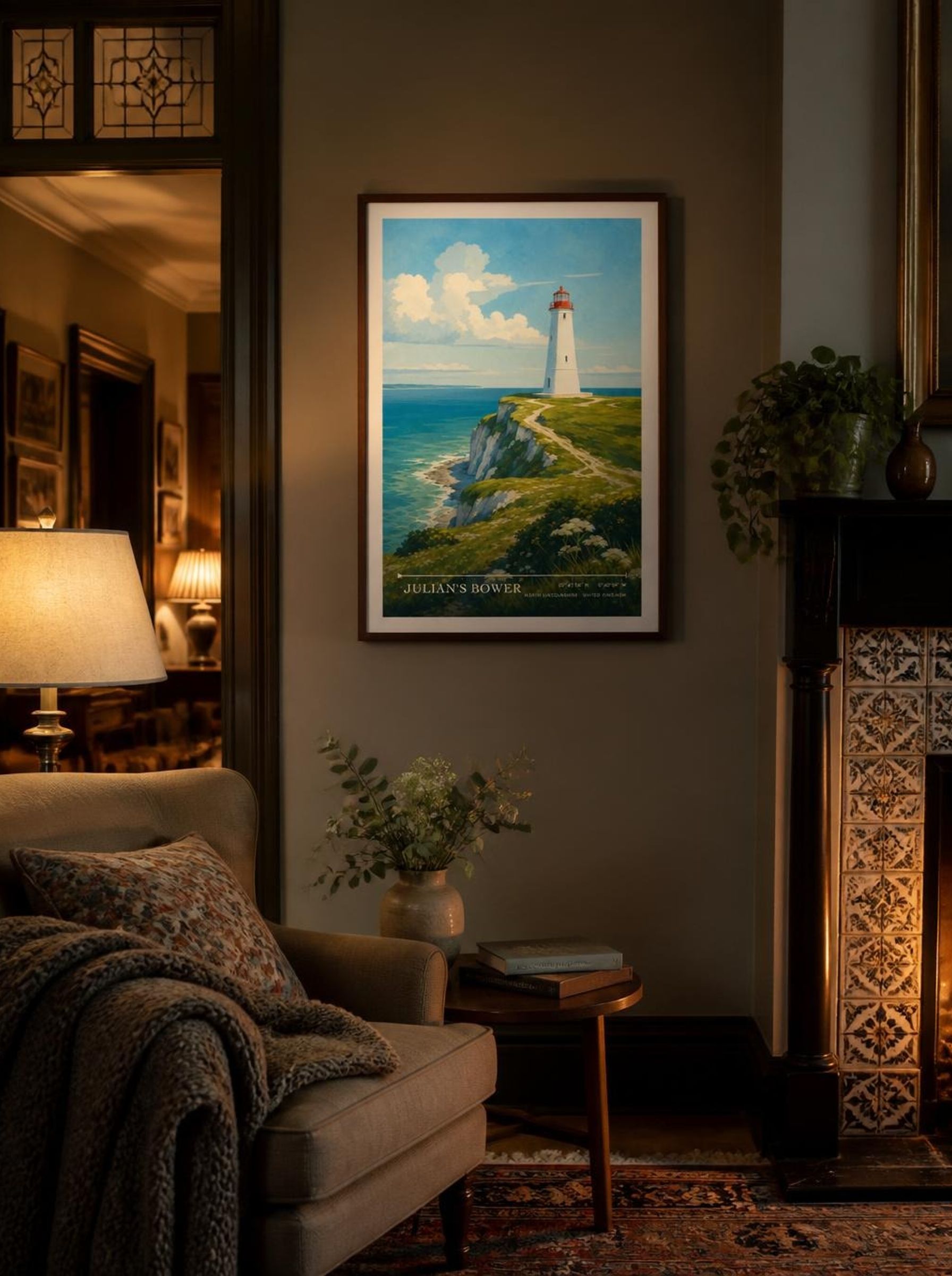 Julian's Bower North Lincolnshire United Kingdom Travel Poster - Lifestyle