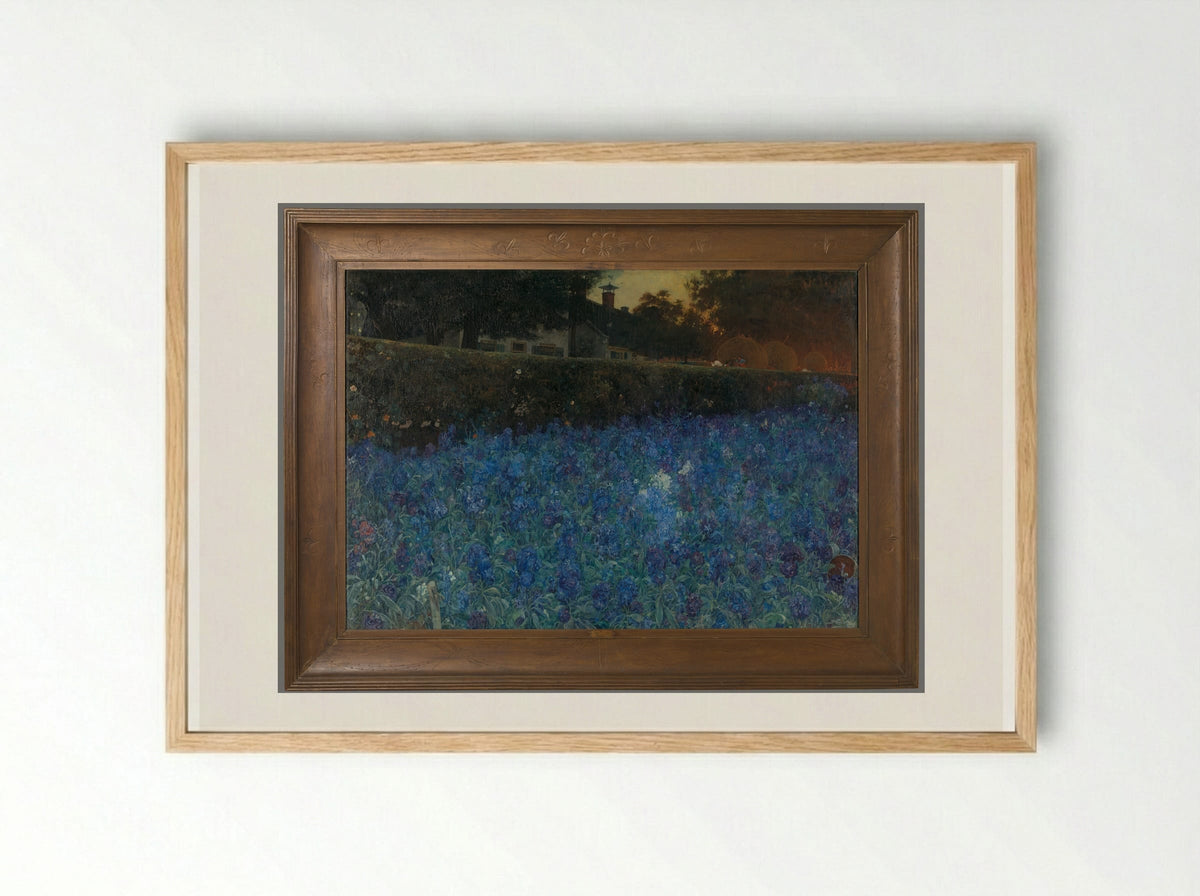 July (Summer Luxuriance) - Jac van Looij - Framed Print Wood