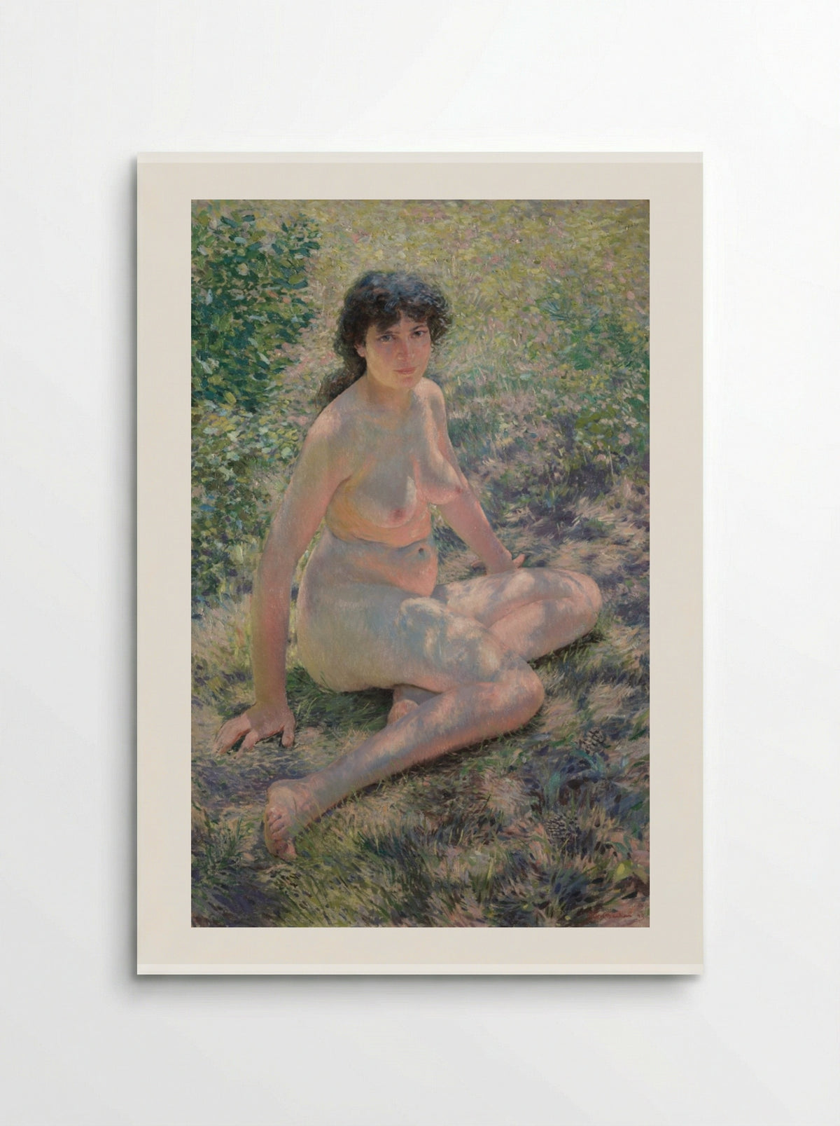 July - Otto H. Bacher - Poster
