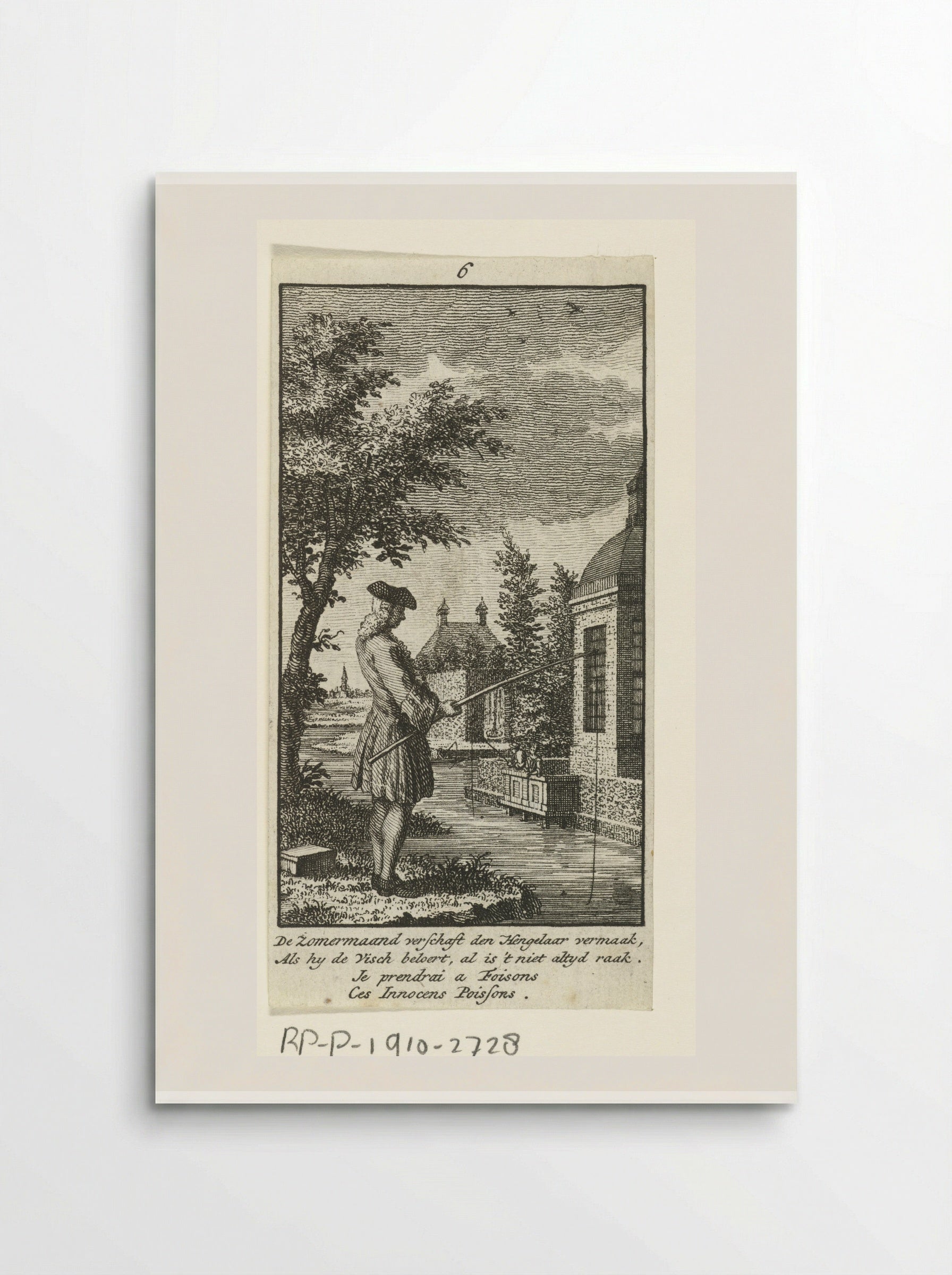 June: The Angler - Jan Caspar Philips - Poster