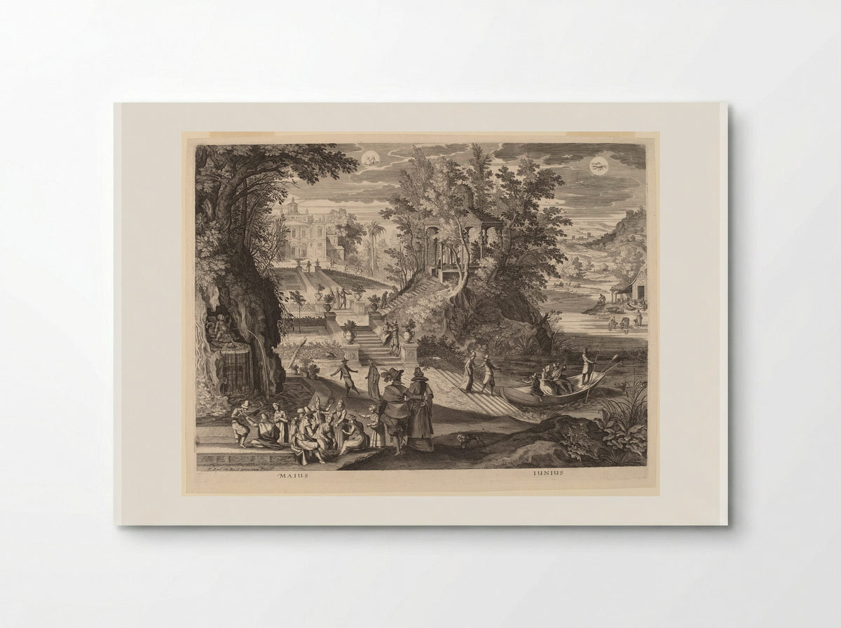 June - Aegidius Sadeler II - Poster