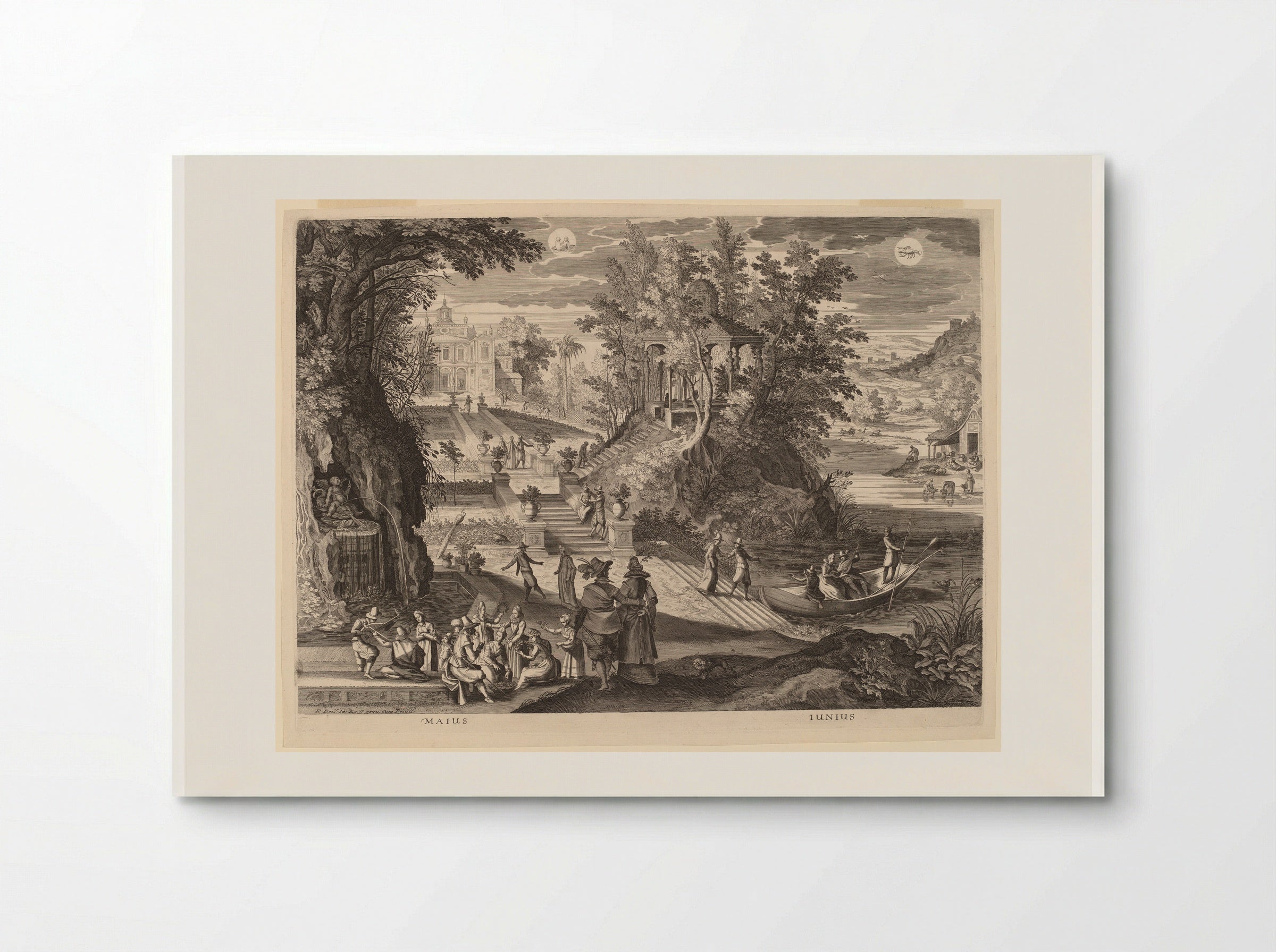 June - Aegidius Sadeler II - Poster