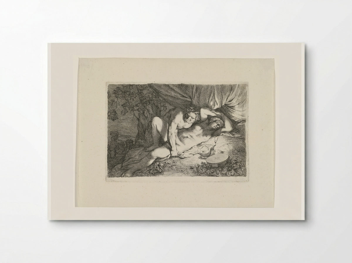 Jupiter and Antiope - Gerard de Lairesse - Poster