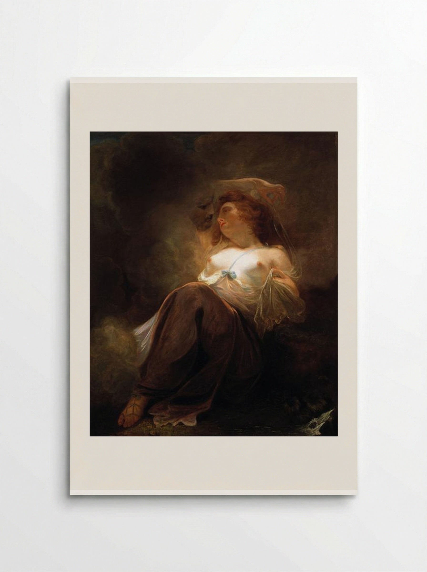 Jupiter and Io - John Hoppner - Poster