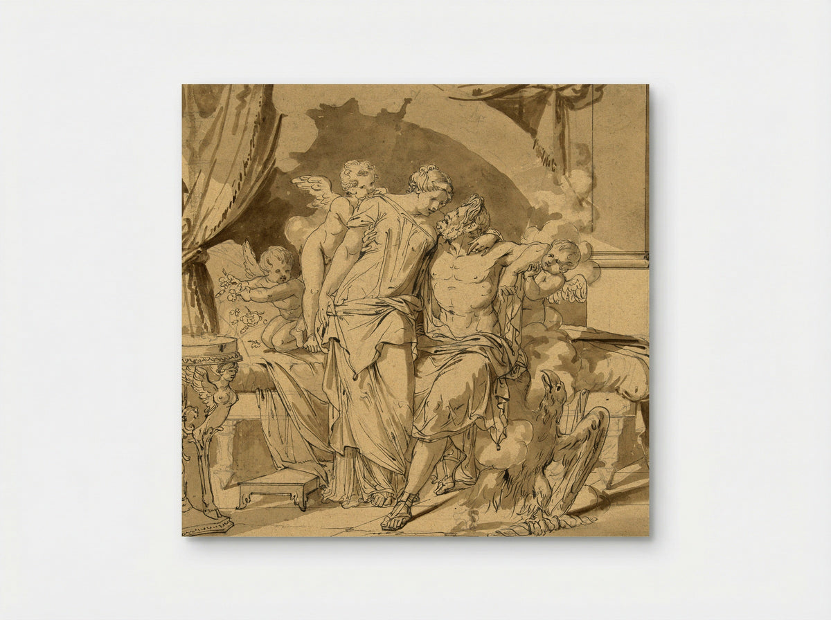 Jupiter and Juno Embracing - Jean-François Bosio - Poster