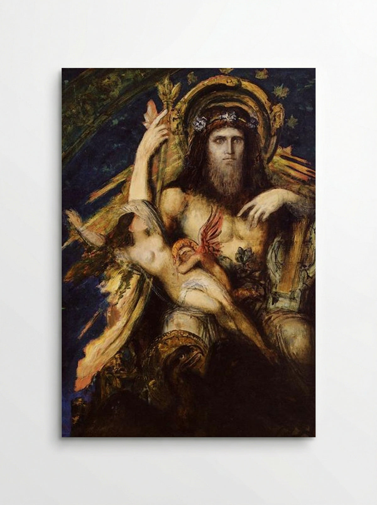 Jupiter and Semele - Gustave Moreau - Poster