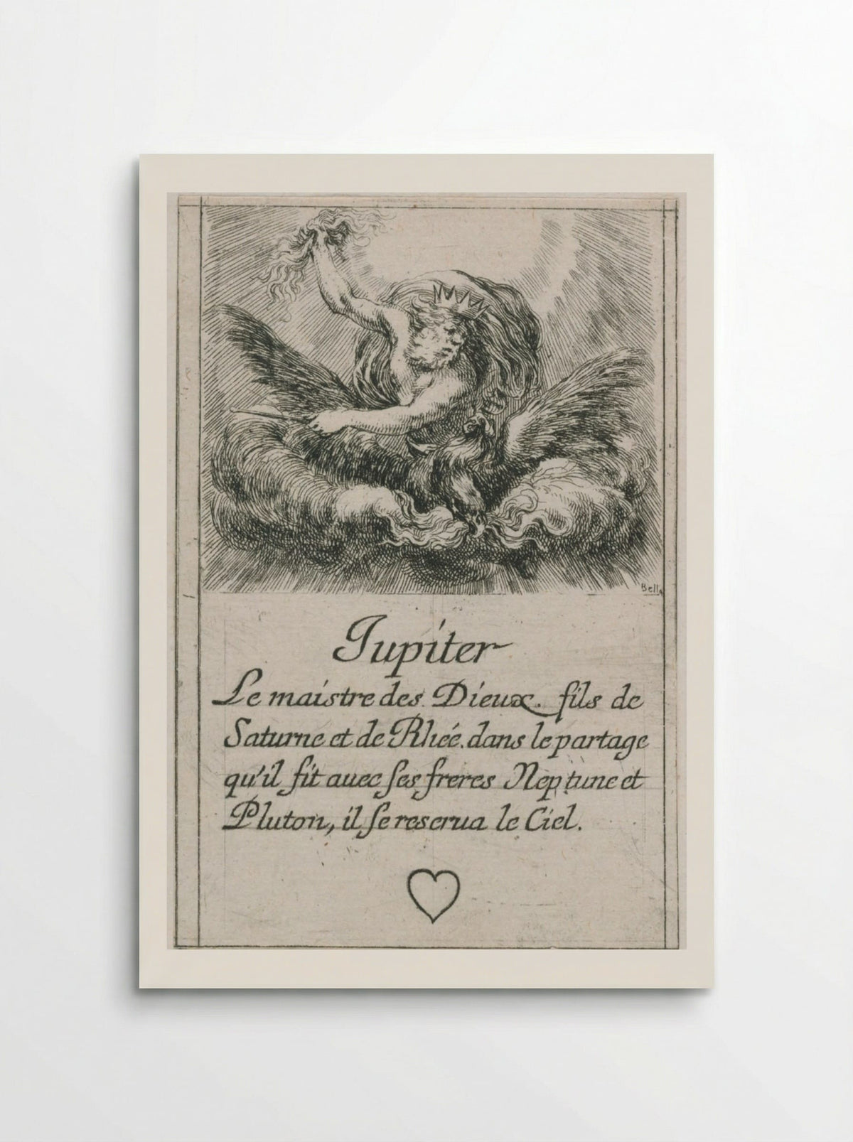 Jupiter - Stefano Della Bella - Poster