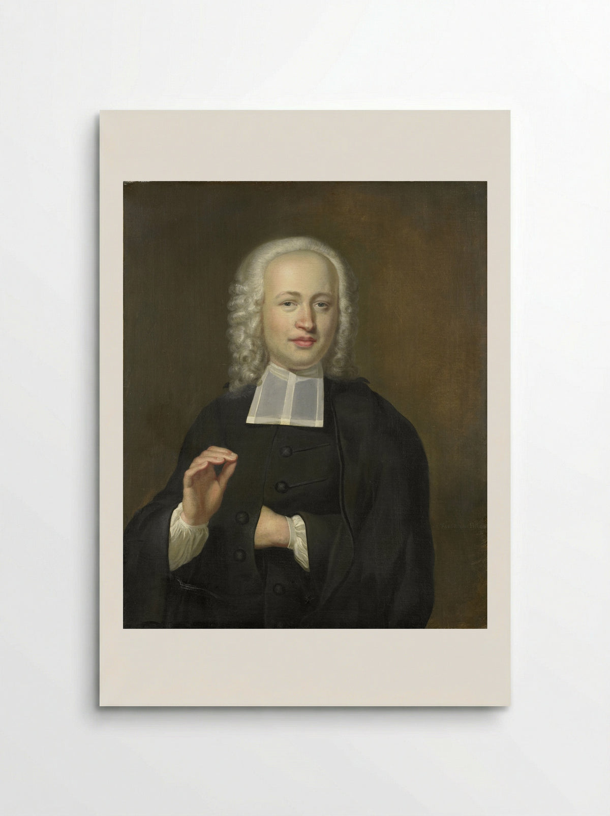 Justus Tjeenk (1730-1782), Minister in Vlissingen - Herman Frederik van Hengel - Poster