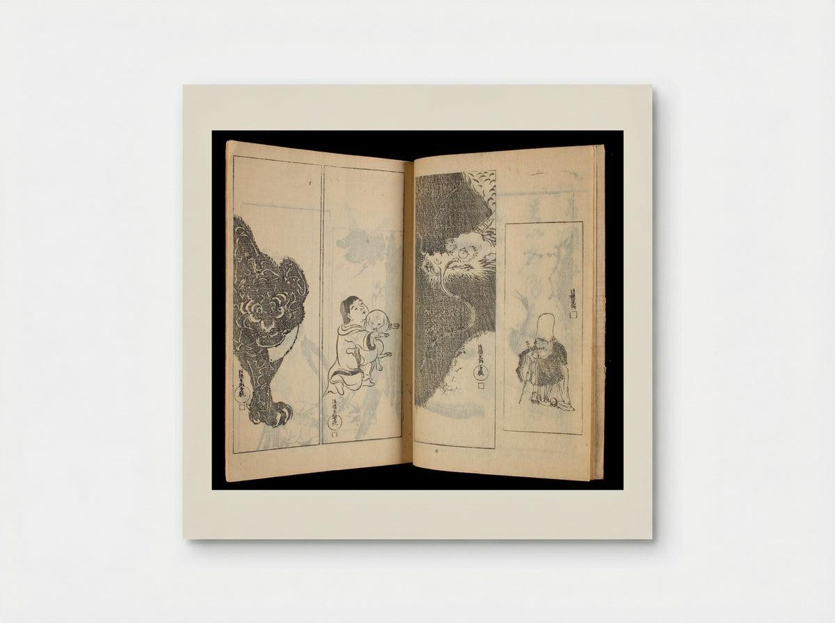 Kōrin Hyakuzu - Sakai Hōitsu - Poster