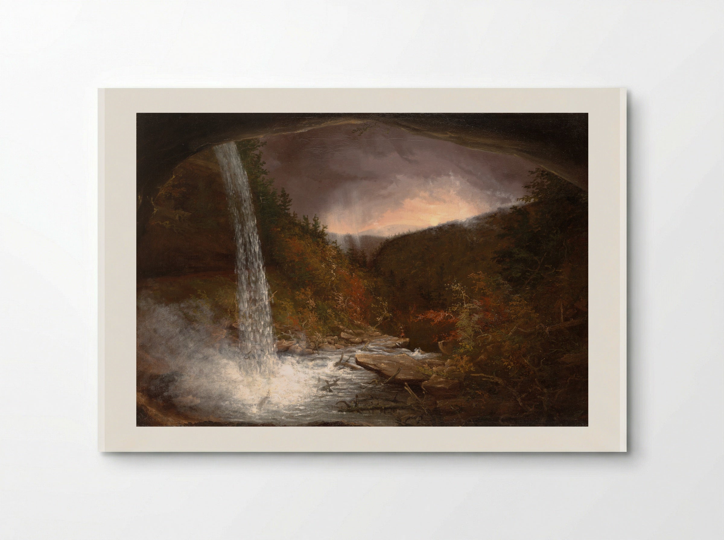 Kaaterskill Falls - Thomas Cole - Poster