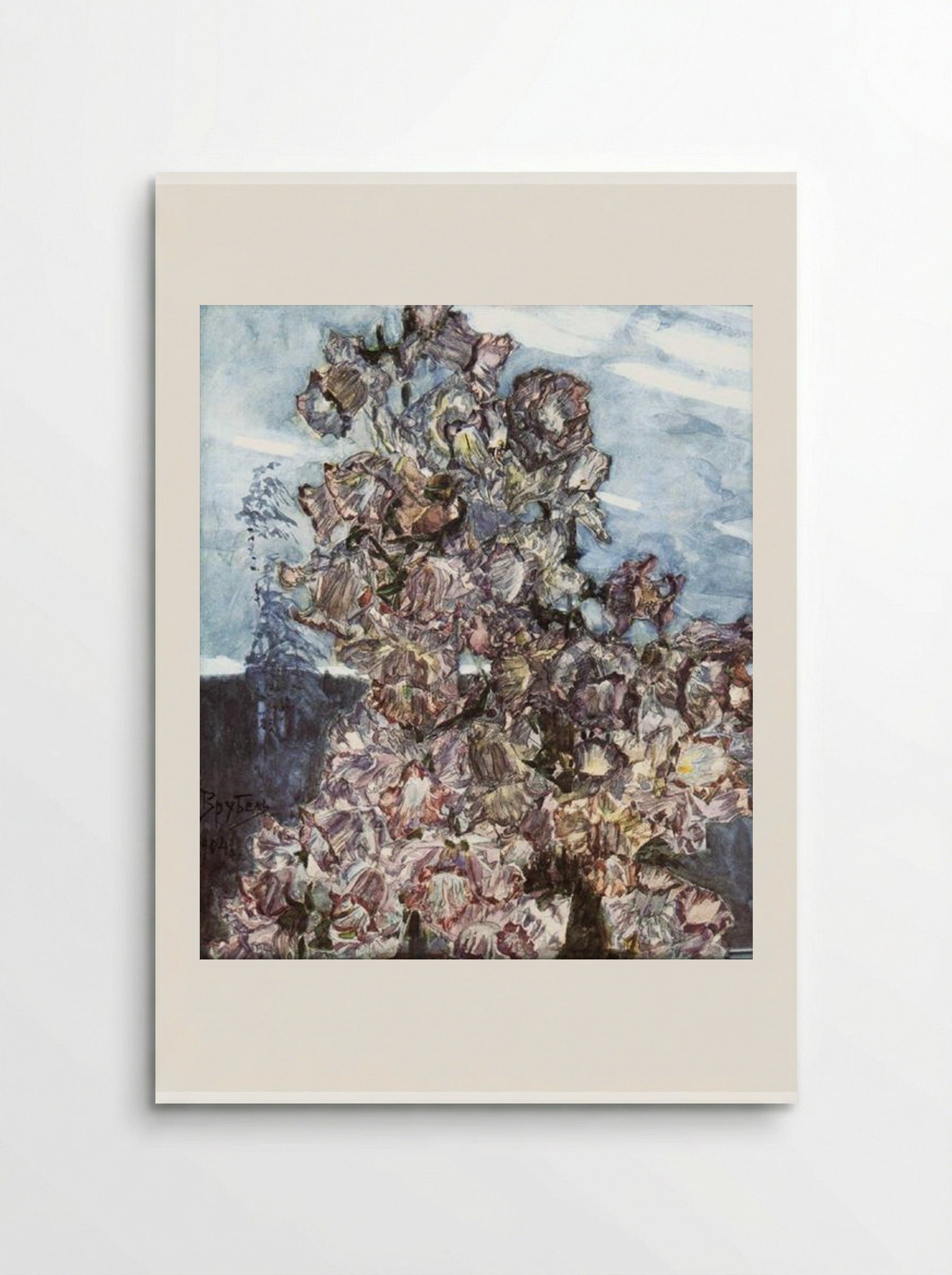 Kampanules - Mikhail Vrubel - Poster