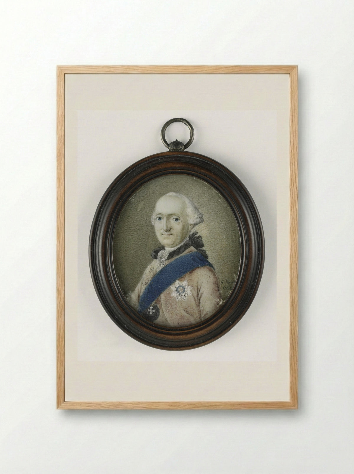 Karl Wilhelm Ferdinand, Duke of Brunswick-Wolfenbüttel - Gerrit Kamphuysen - Framed Print Wood