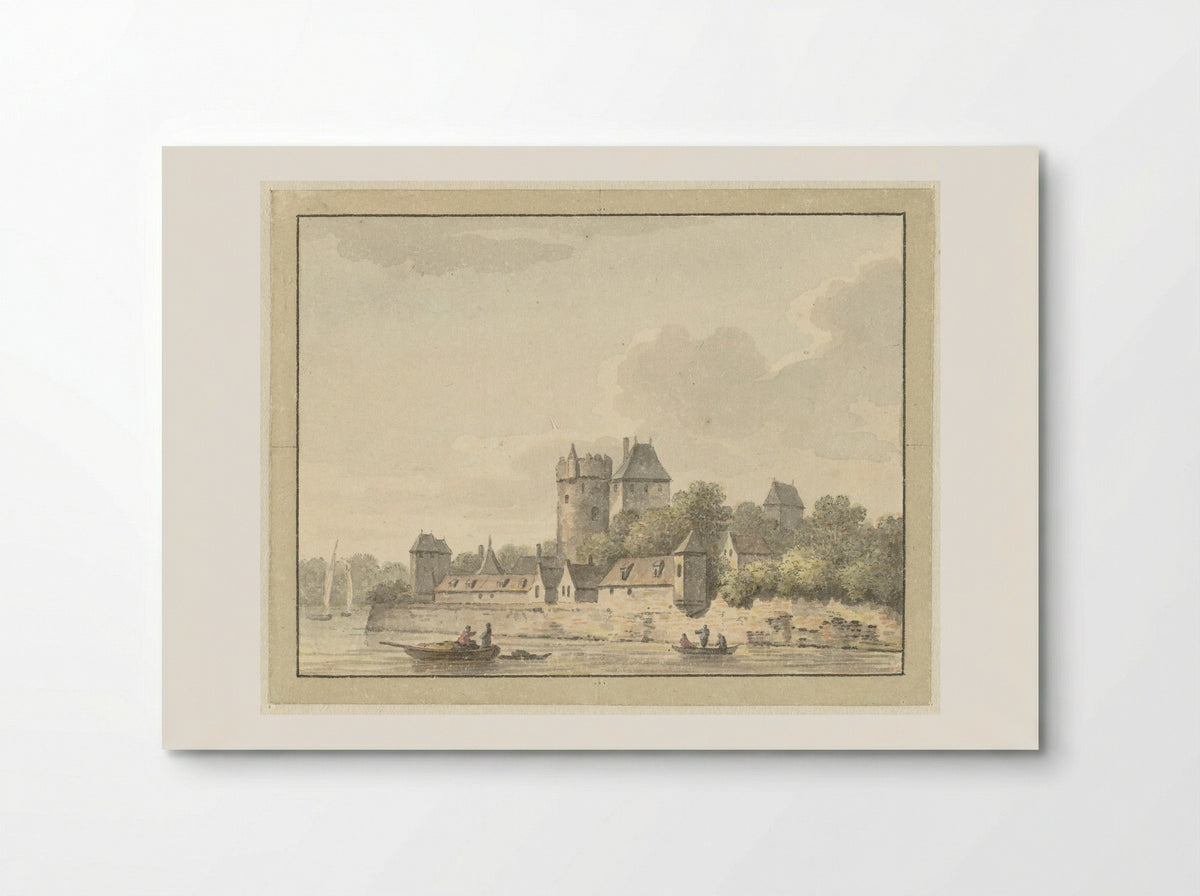 Kasteel Kuilenburg - Johann Heinrich Müntz - Poster