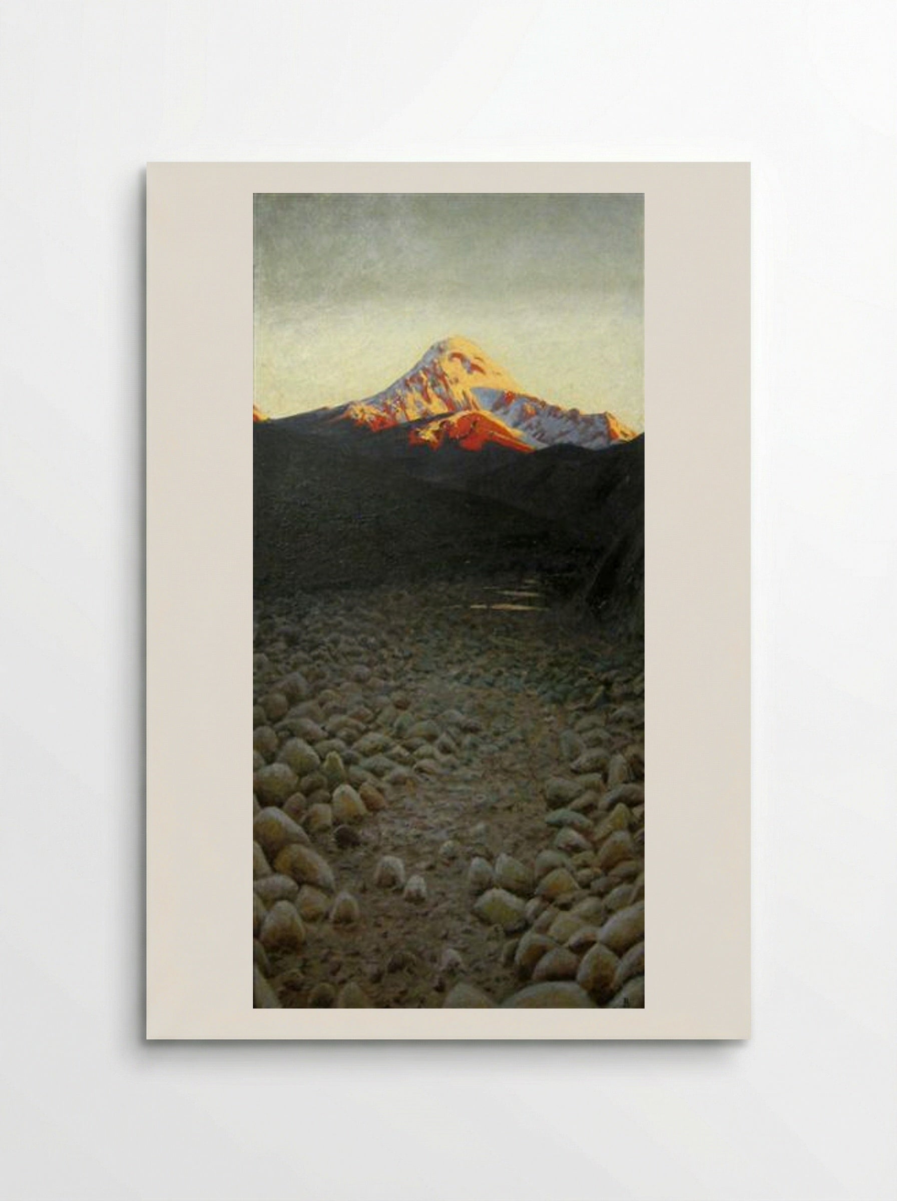Kazbek - Vasily Vereshchagin - Poster
