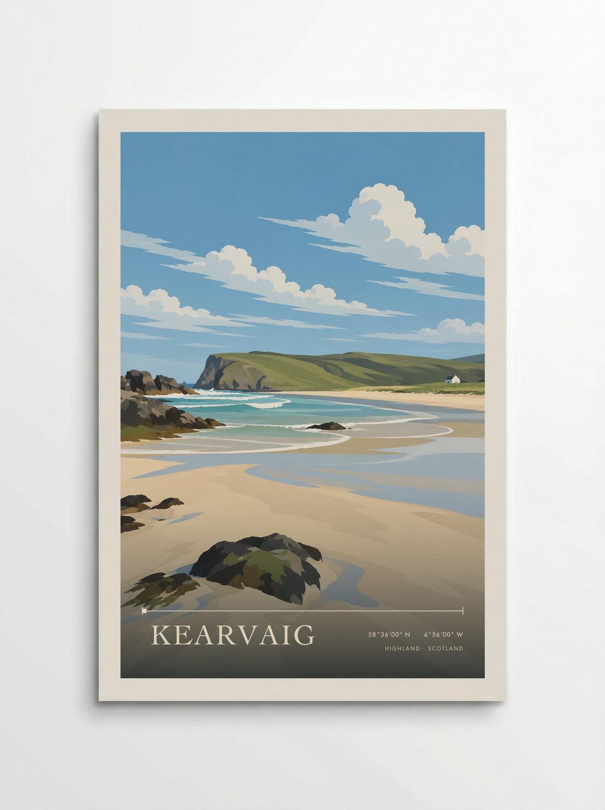 Kearvaig, Highland | Travel Poster - Poster