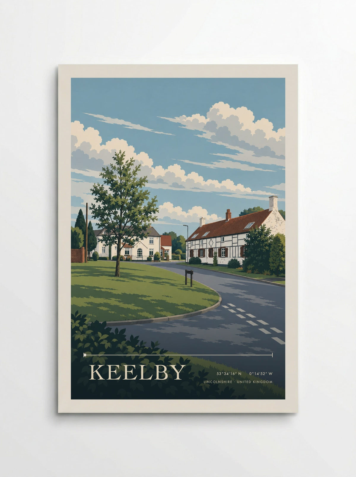 Keelby, Lincolnshire | Travel Poster - Poster