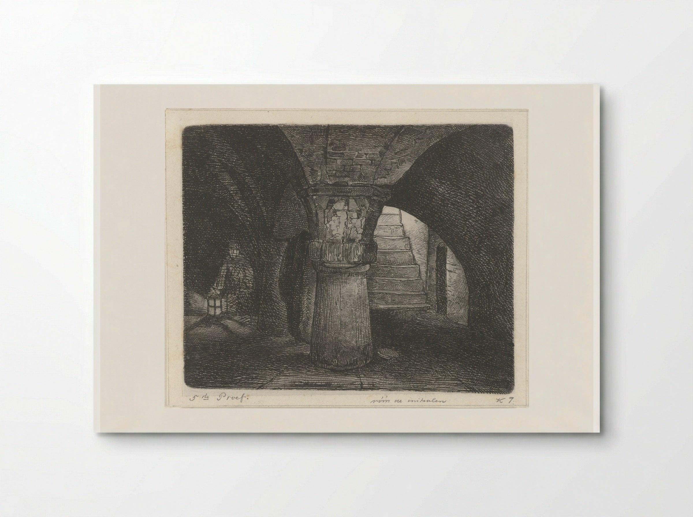 Keldergewelf (Cellar Vault) - Jacobus Ludovicus Cornet - Poster