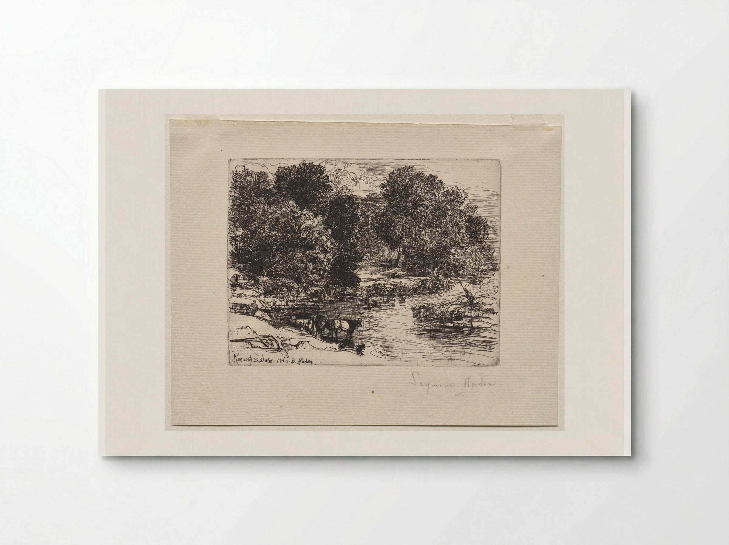 Kenarth - Francis Seymour Haden - Poster
