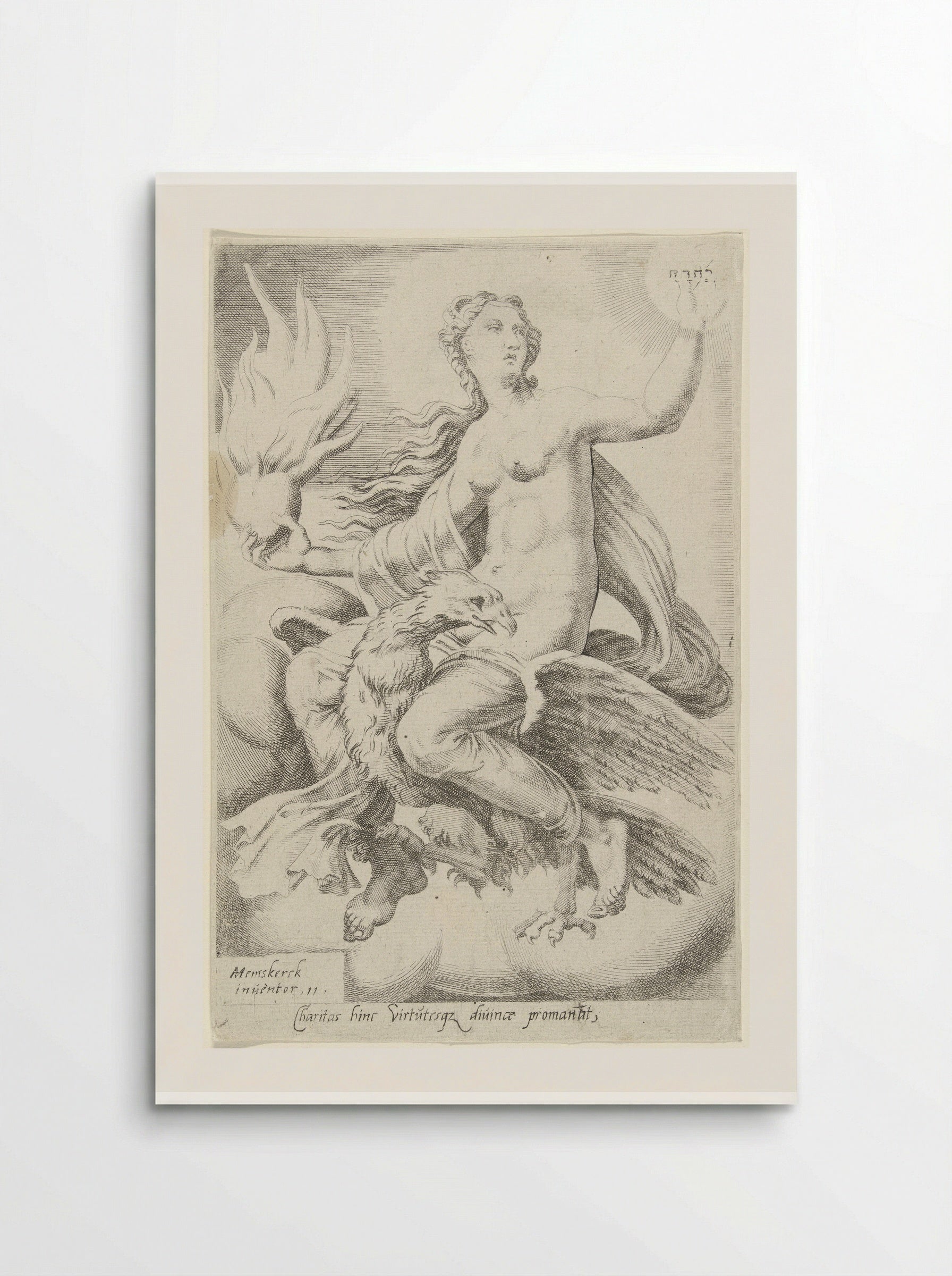 Kennis van God brengt liefdadigheid voort - Dirck Volckertsz. Coornhert - Poster