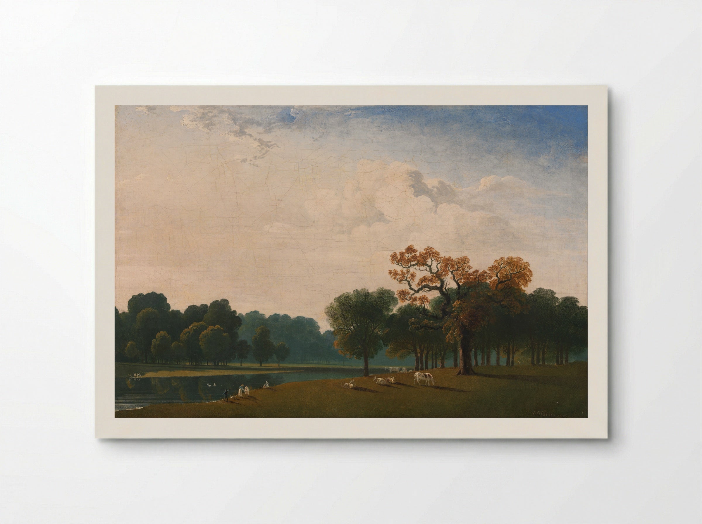 Kensington Gardens - John Martin - Poster